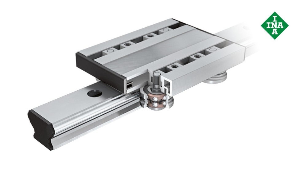 Schaeffler lineer kılavuzları: Palet makaralı kılavuz sistemleri