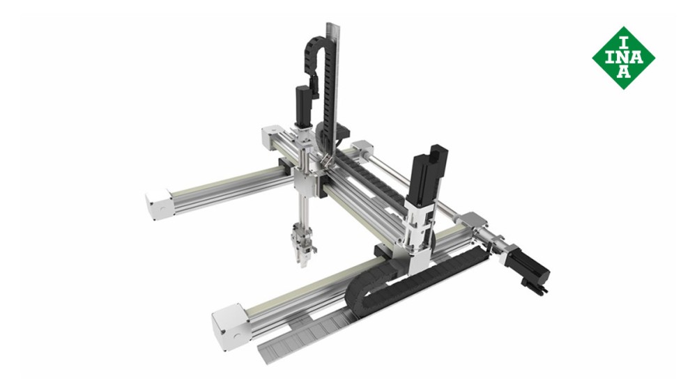 Schaeffler lineer kılavuzları: Çok eksenli konumlandırma sistemleri