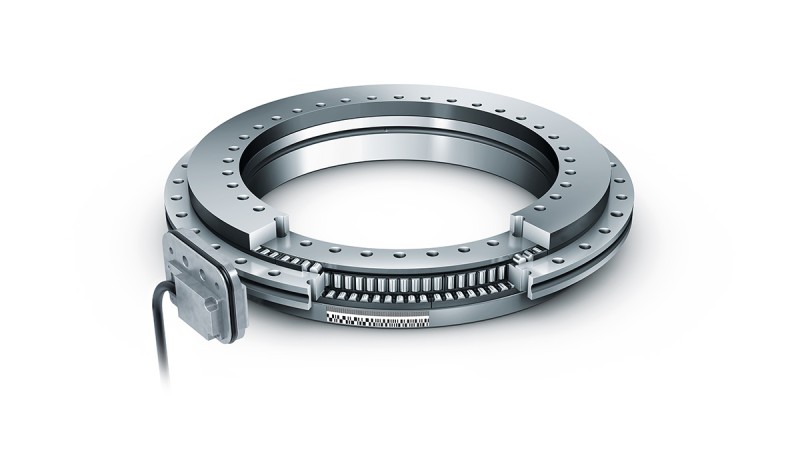 Schaeffler makaralı rulmanlar ve düz rulmanlar: Entegre ölçüm sistemli eksenel/radyal rulmanlar